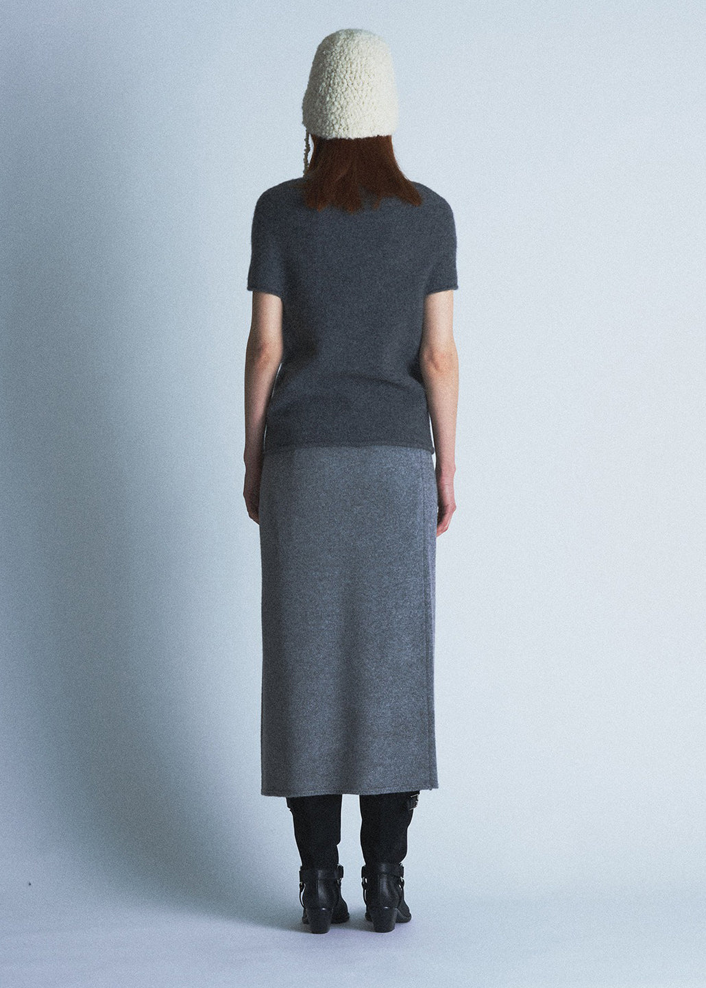 Alpaca Layered Skirt