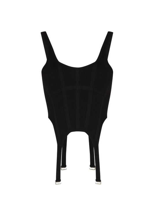 Rib Combat Corset Tank Top