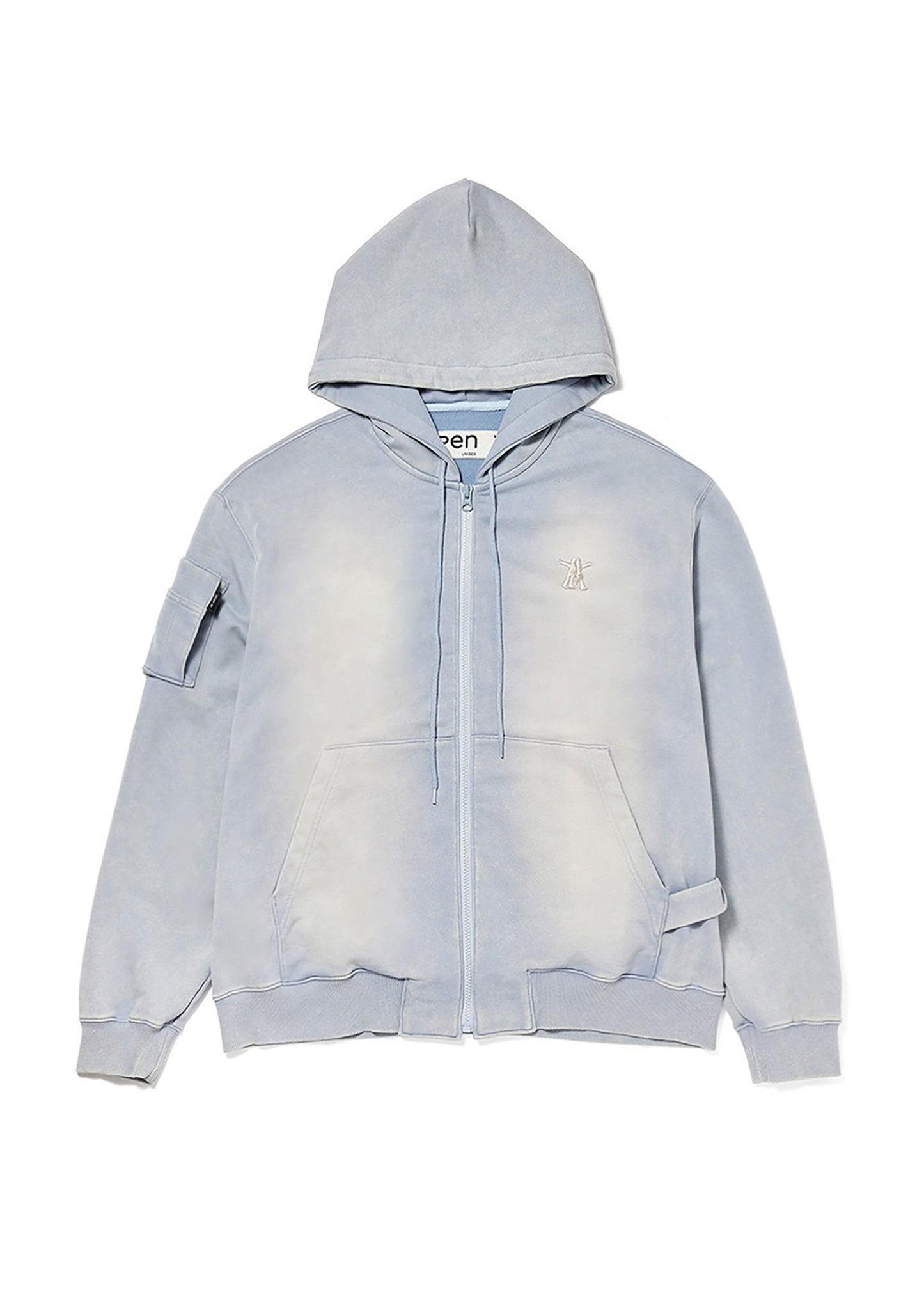 Pocket Washed Box Hoodie