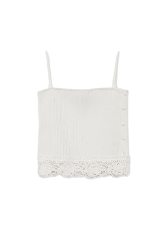 YESICA Embroidery Lace Top