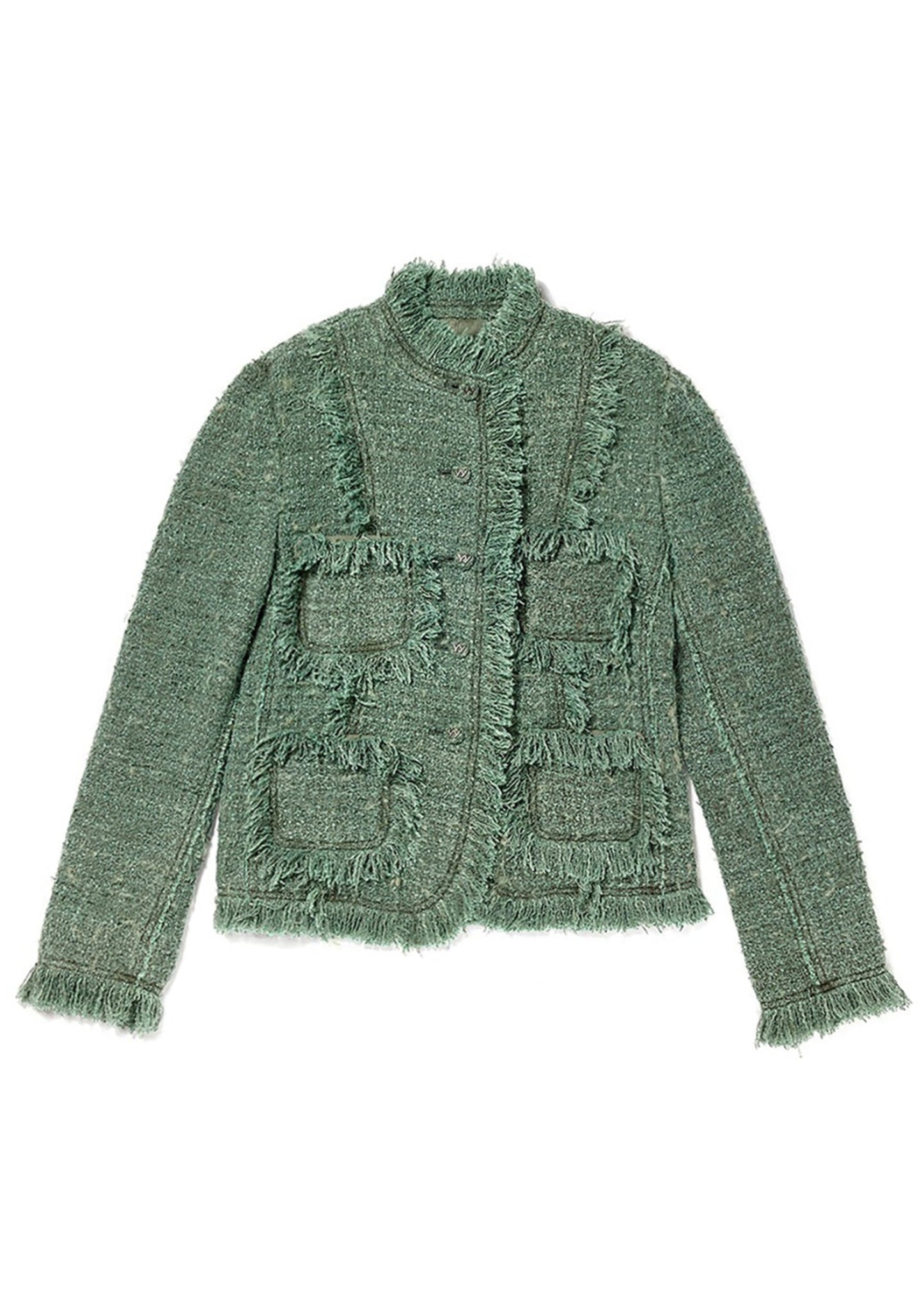 Frayed Tweed Jacket