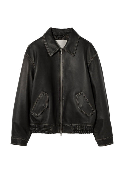 Unisex Vintage A-2 Leather Jacket