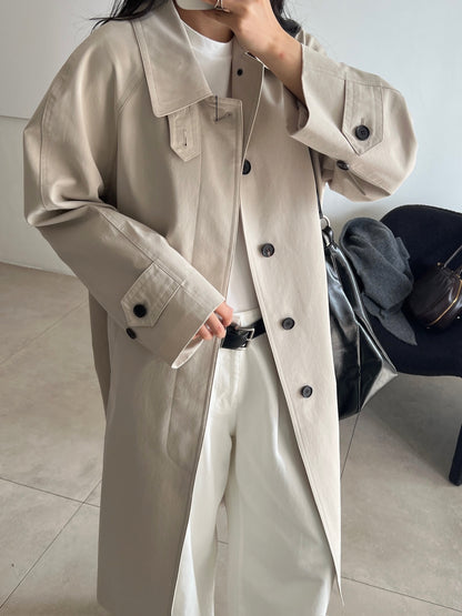 Cotton Mac Coat