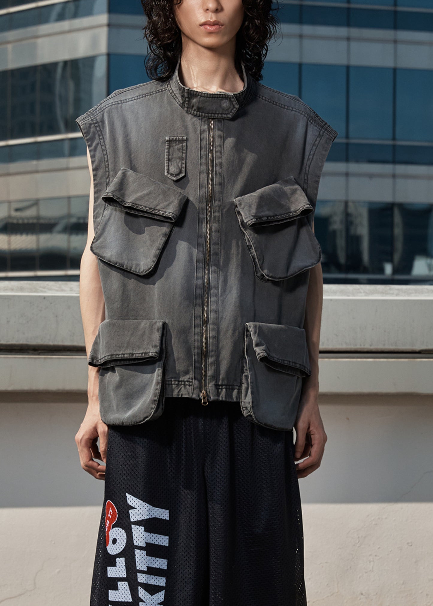 Cargo Pocket Field Vest