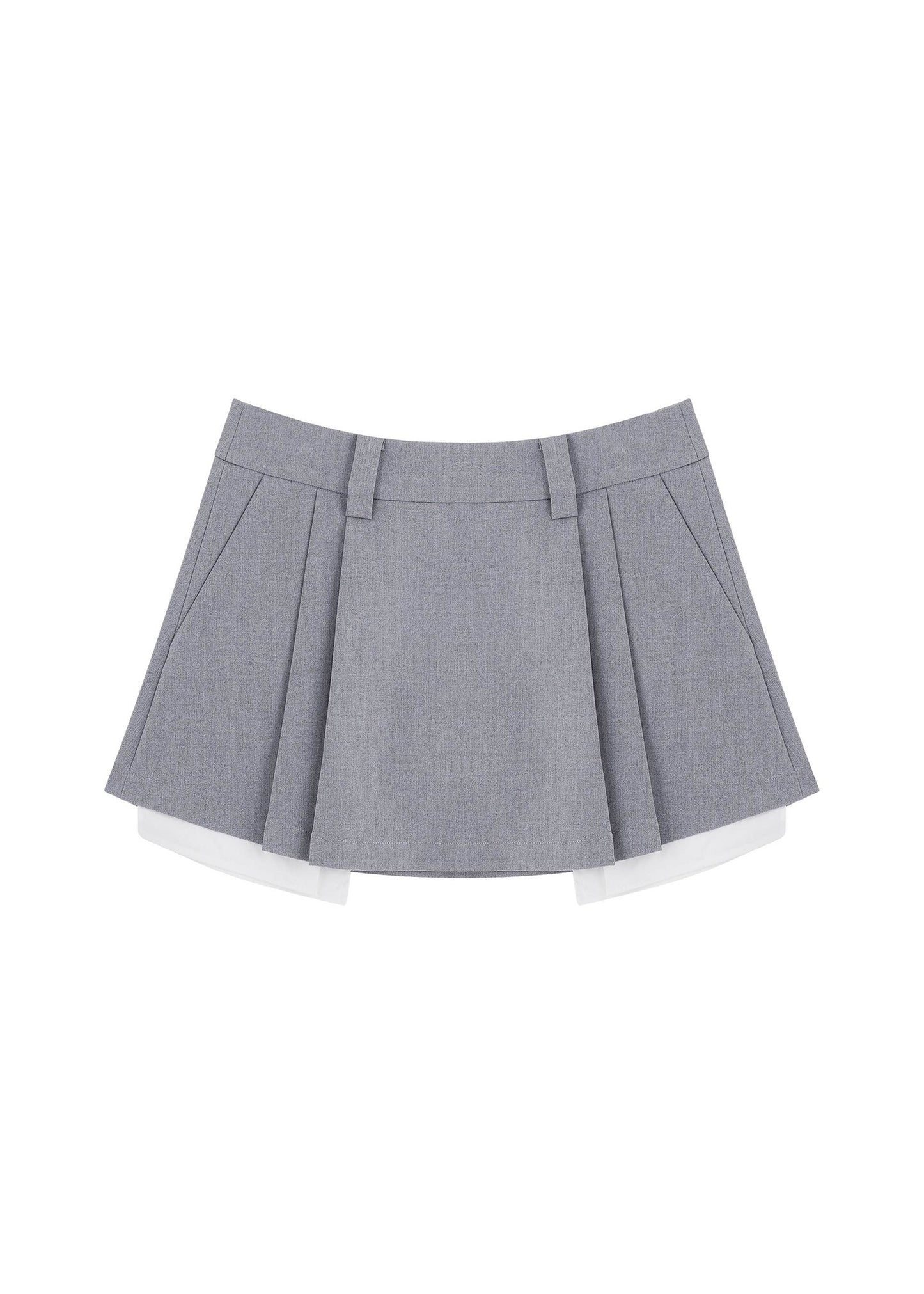 Pleated Mini Skort