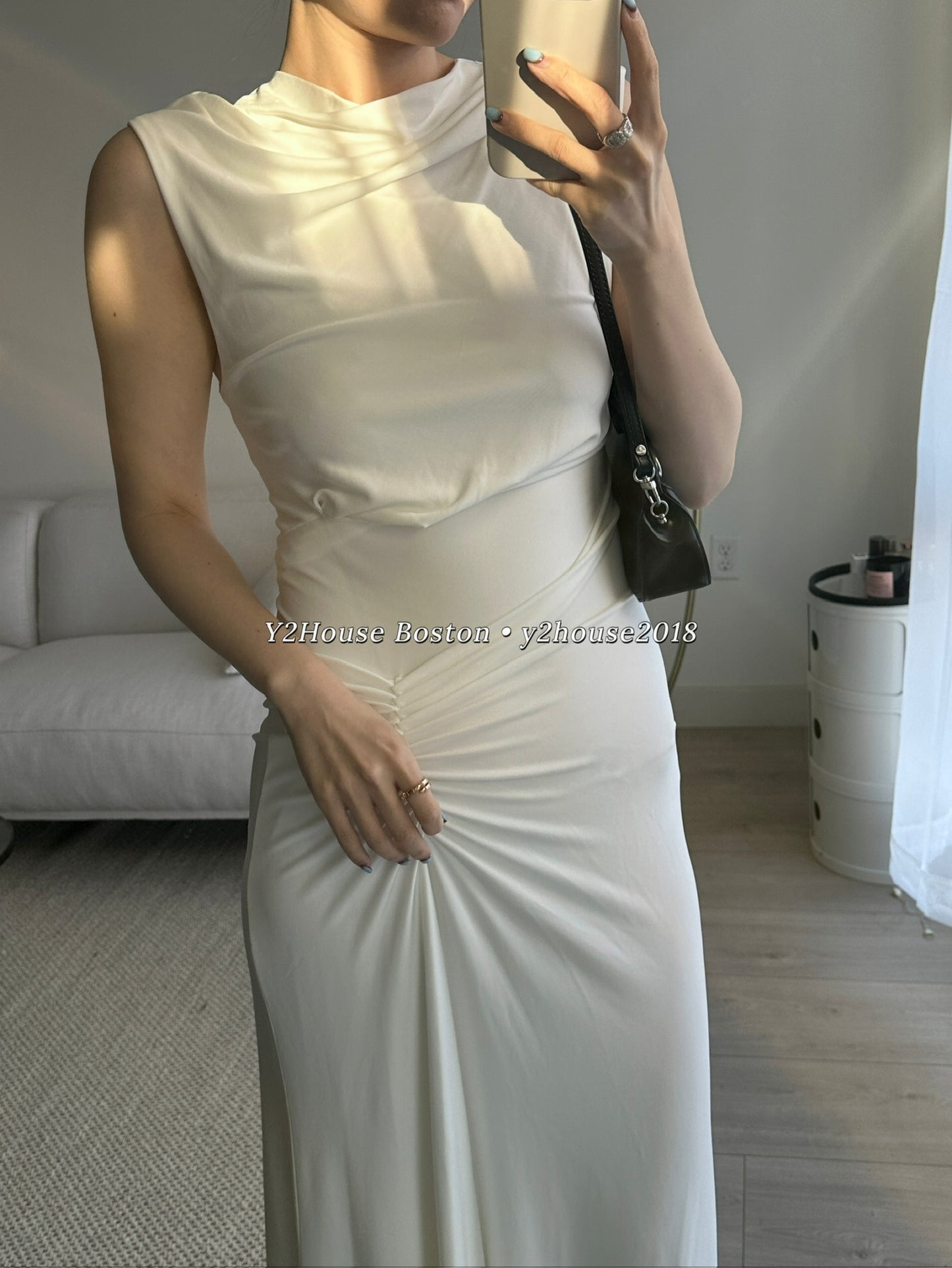 Acacia Draped Dress