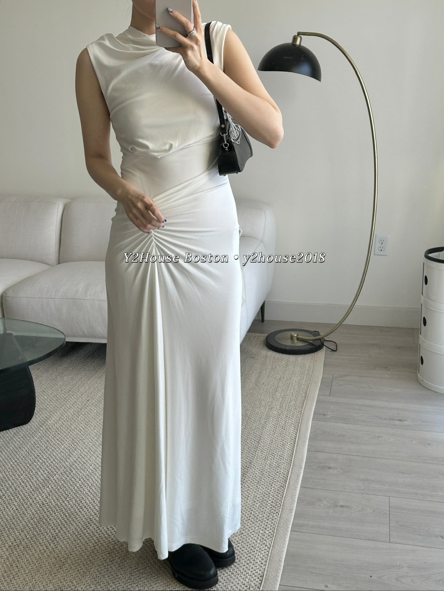 Acacia Draped Dress