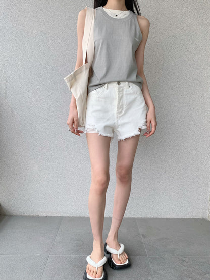 Layered Sleeveless Top