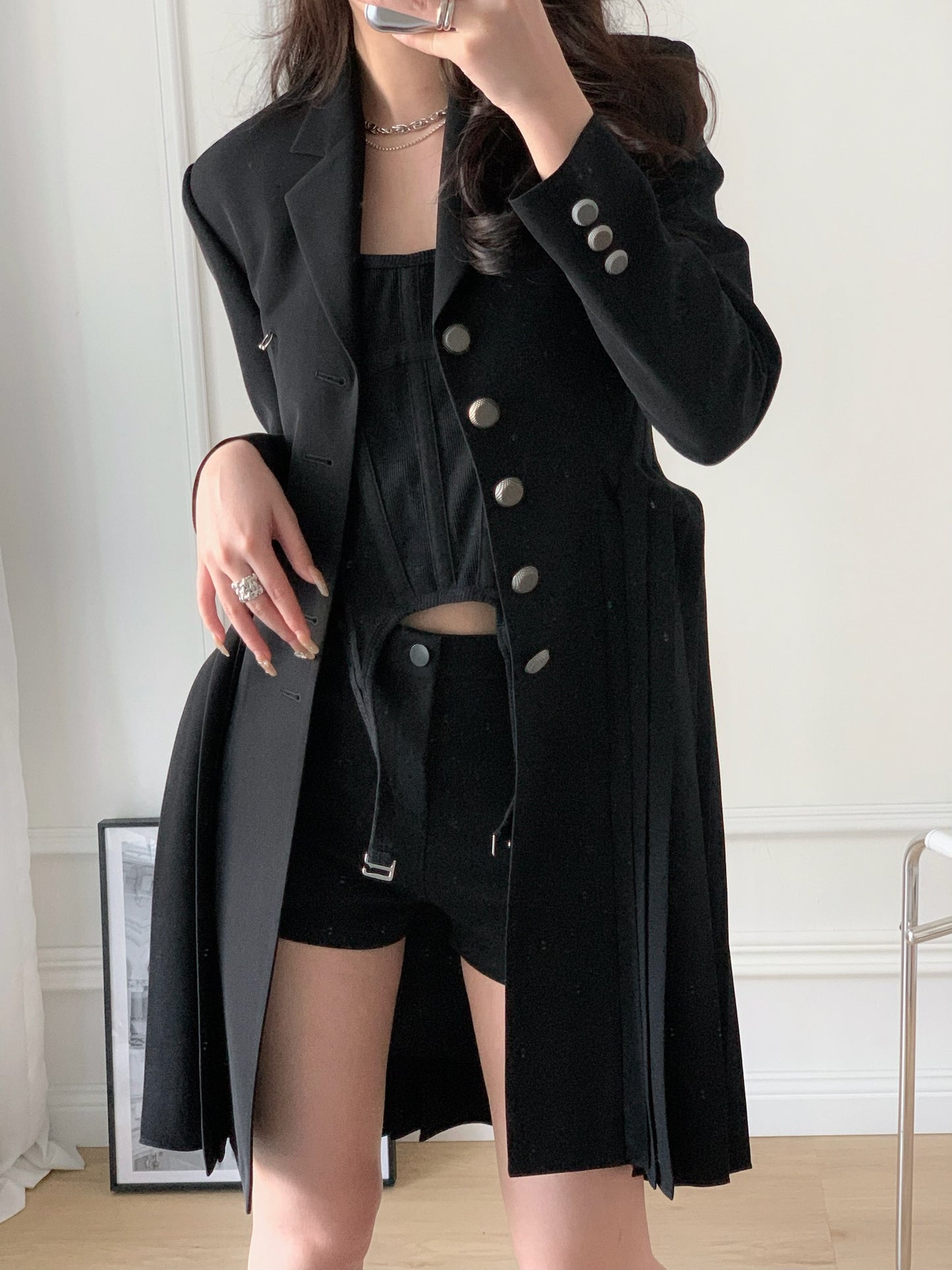 Lantern Long Coat