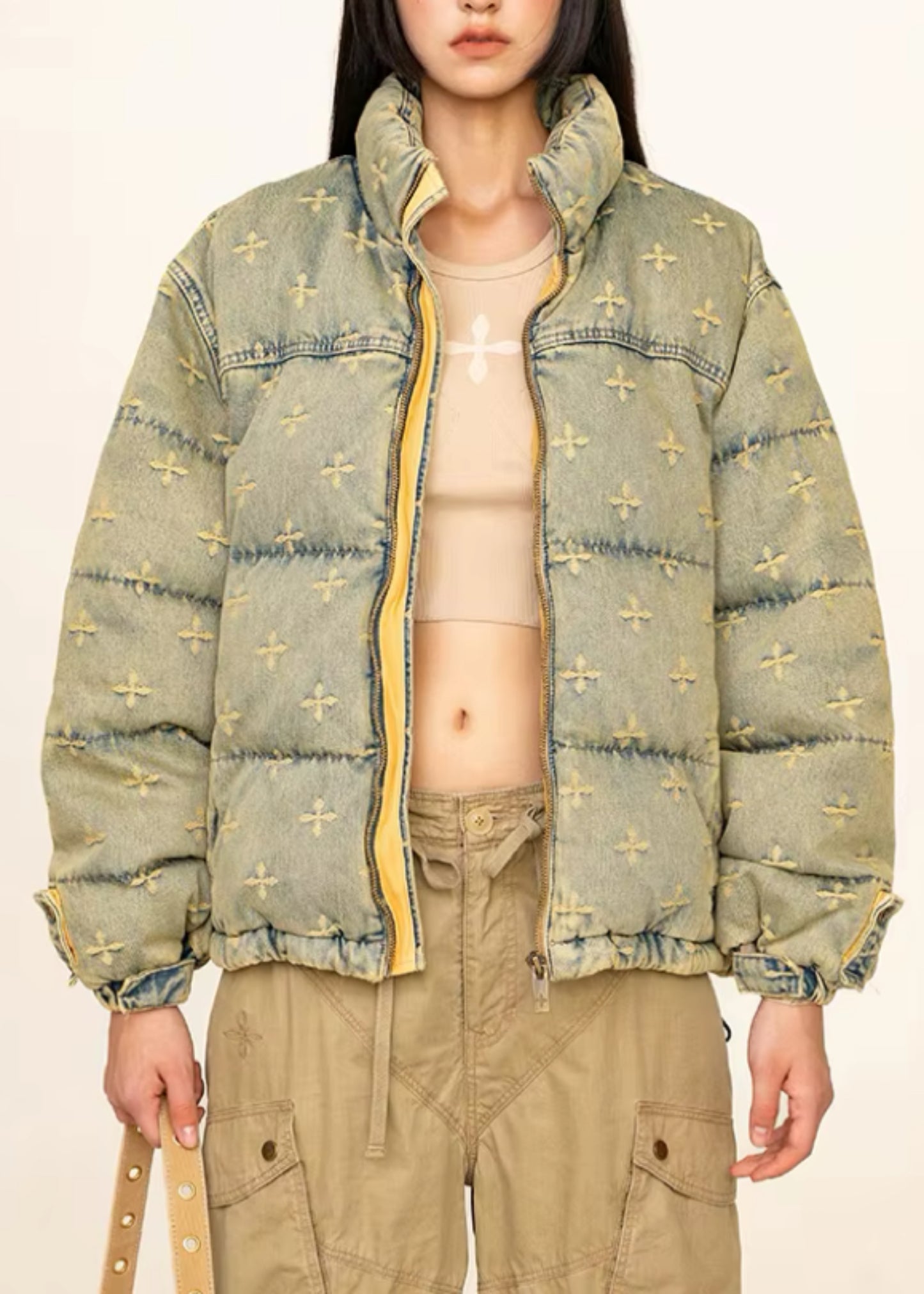 Cowboy Garden Puffer Jacket