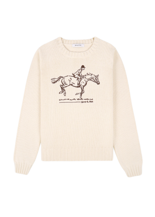 Horse Knitted Sweater