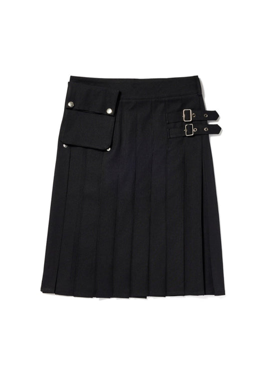 Pleated Cargo Pocket Kilt