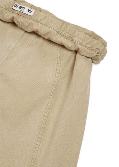 Washed Rolled Cargo Pants