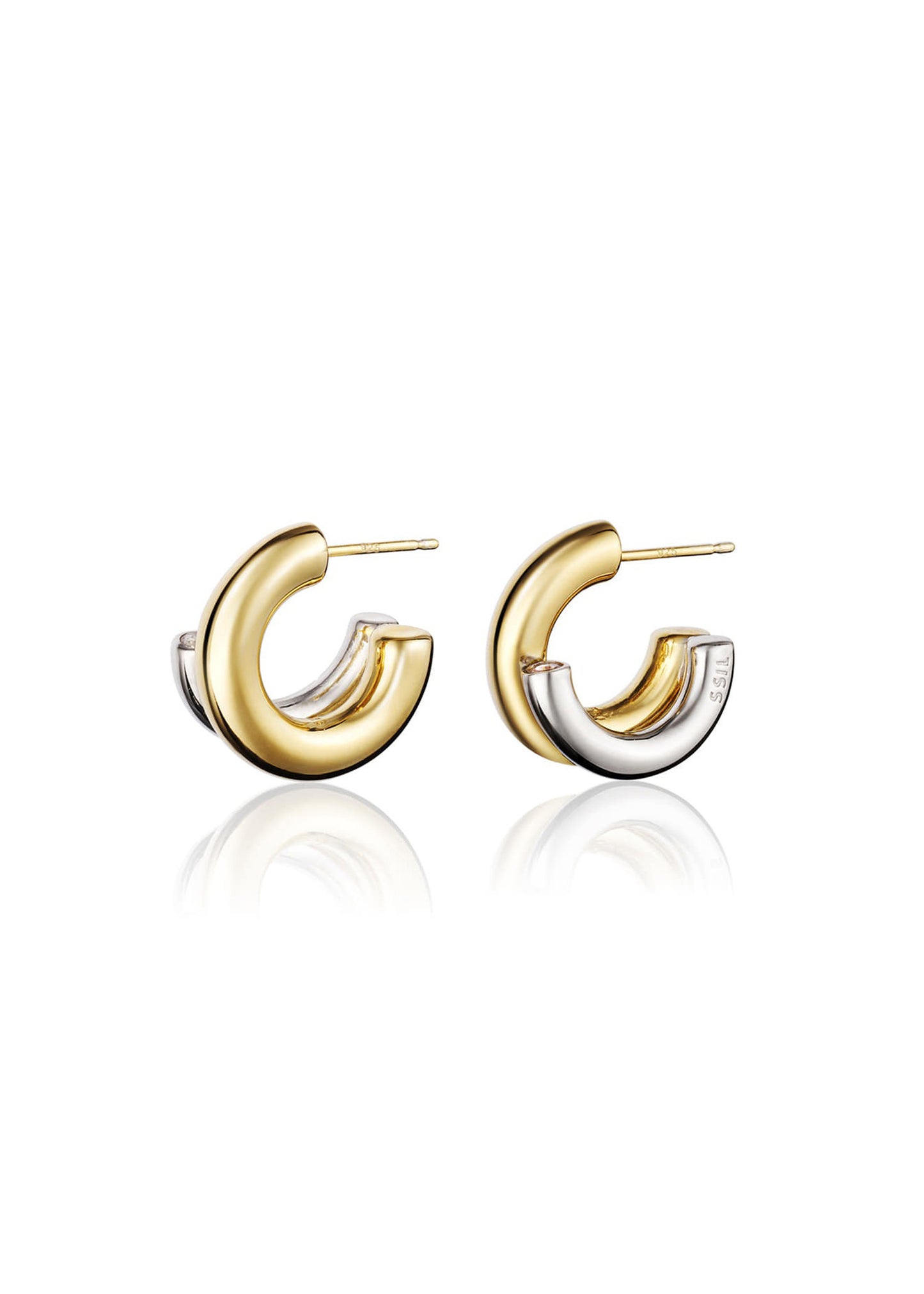 2 Line Hoop Earrings