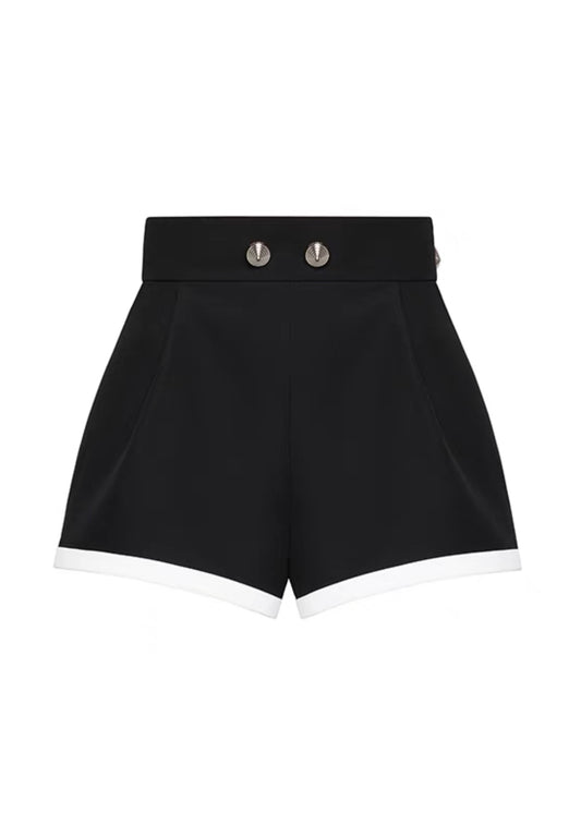 Contrasting Trim Shorts