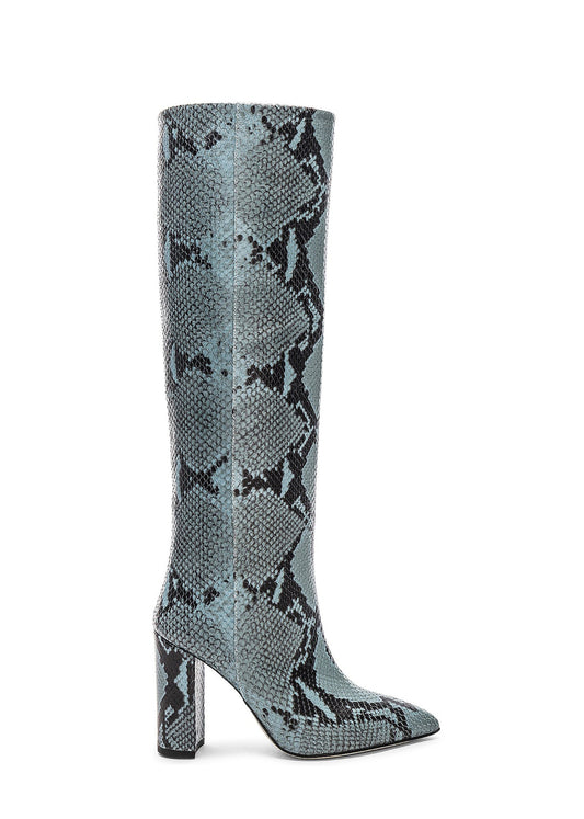 Python Embossed Boots