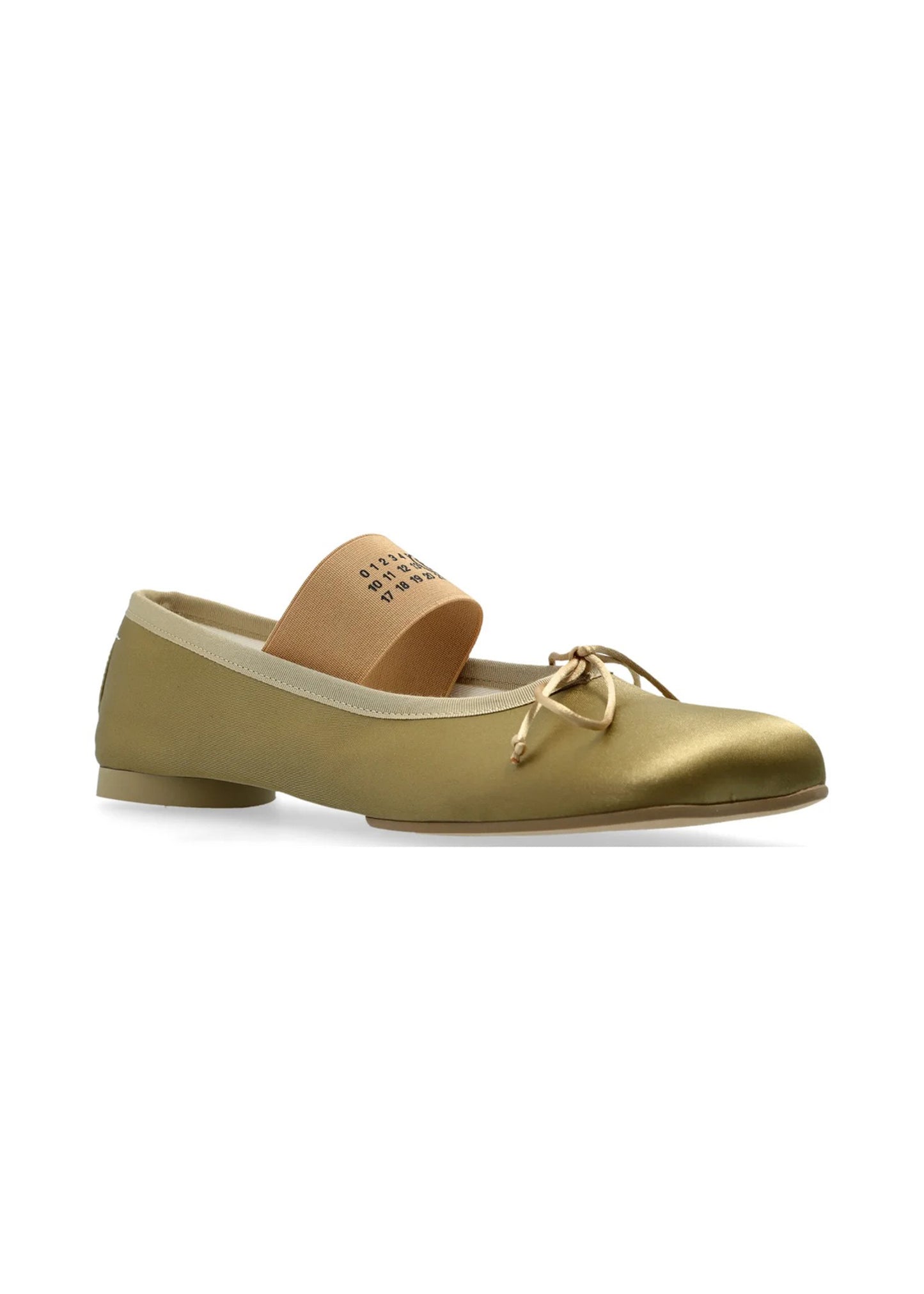 Atomic Satin Ballerina Shoes