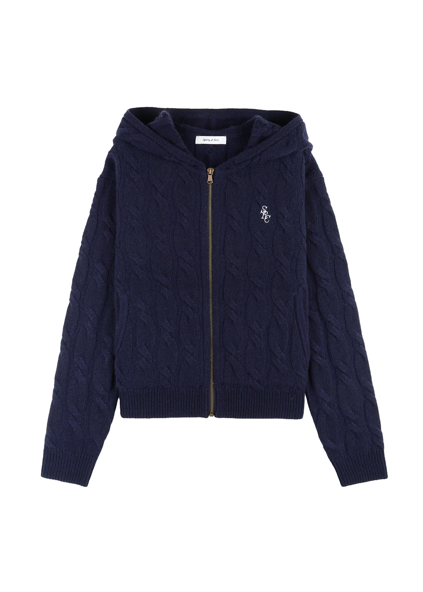 SRC Cashmere Zip Hoodie