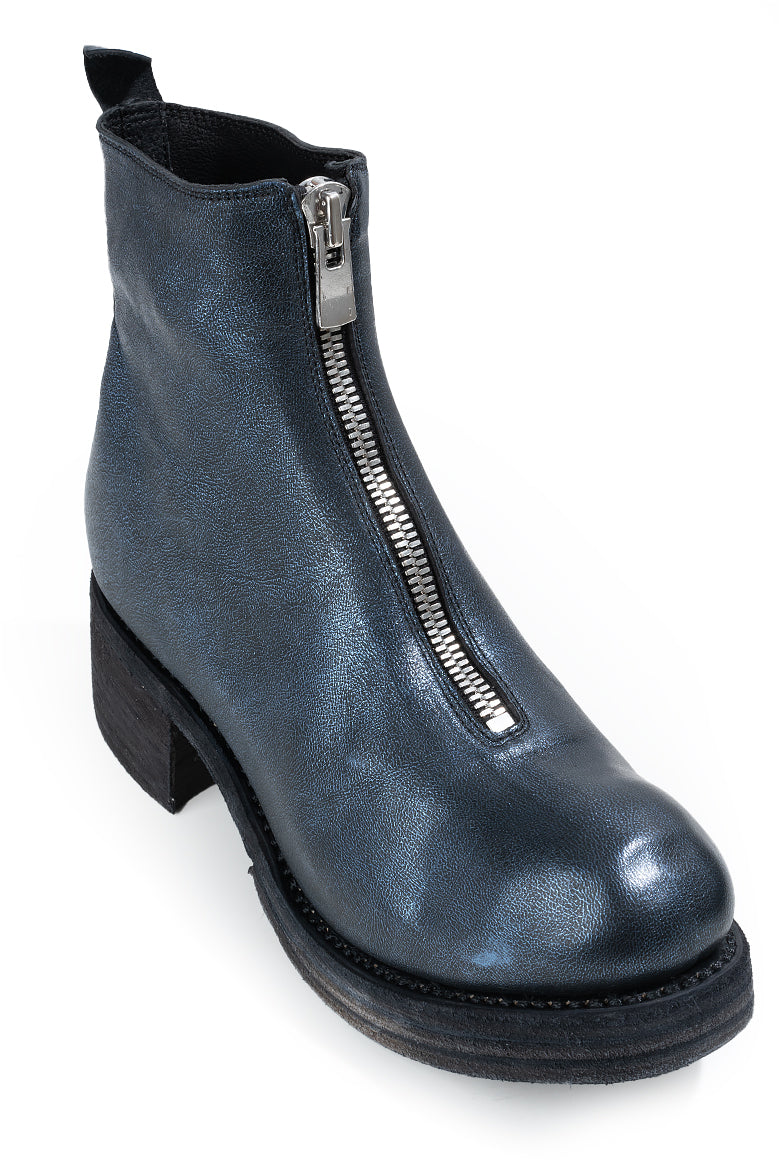 PL1 WZ Metallic Blue Boots – Y2HOUSE
